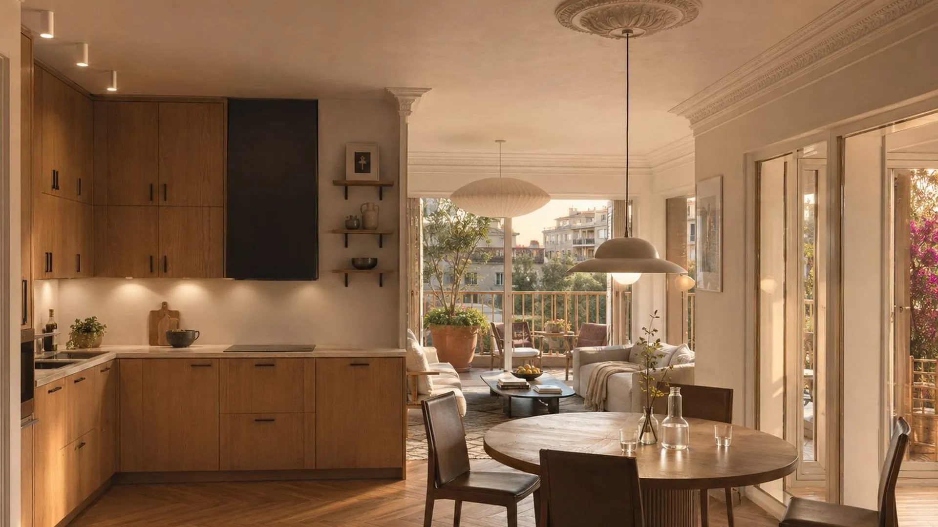 Intérieur transformé par Kalos Studio, architectes d'intérieur à Paris